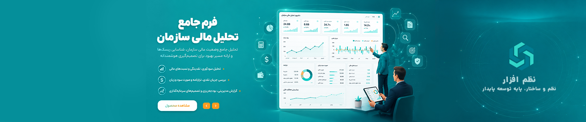 فرم جامع تحلیل مالی سازمان