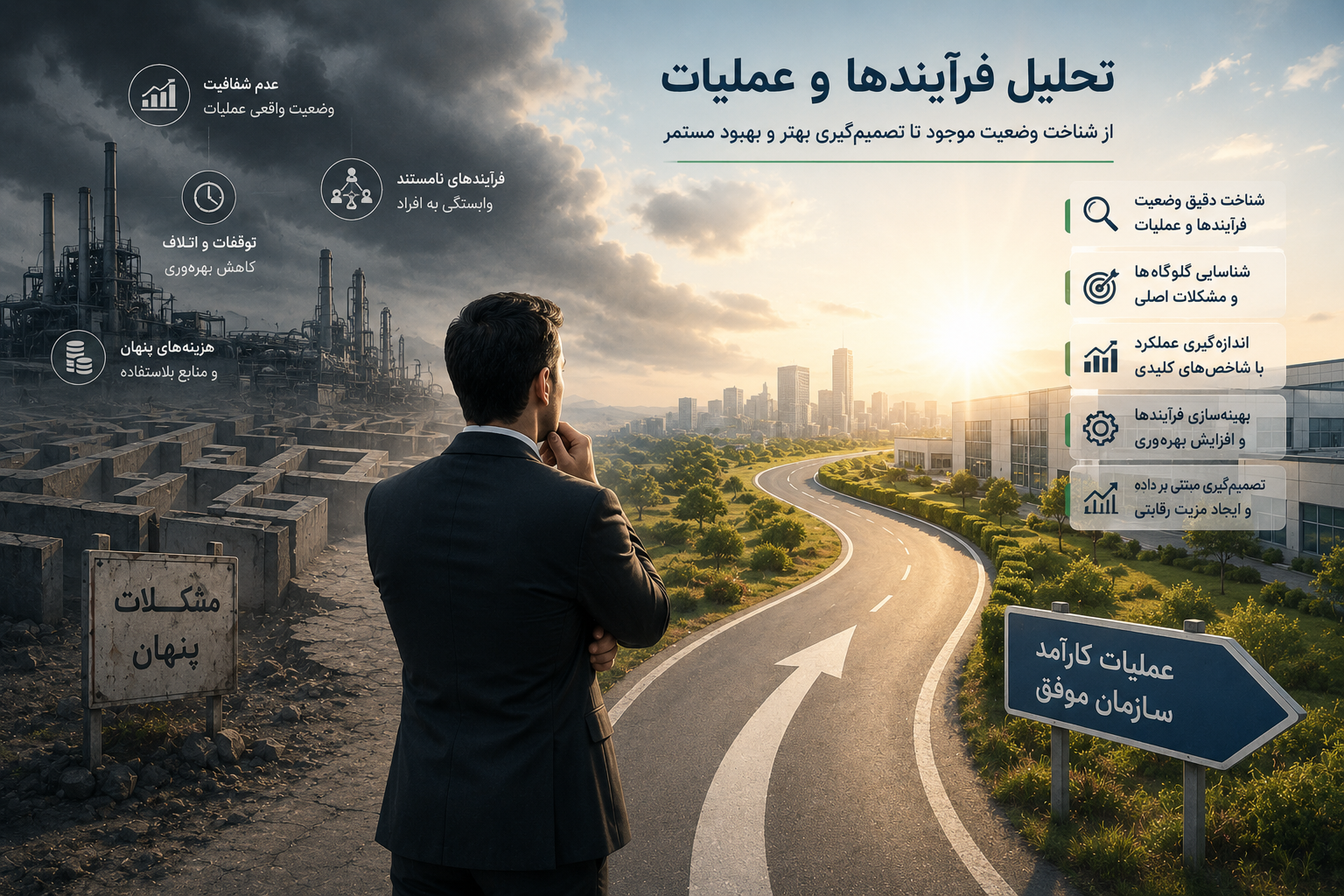 تحلیل فرآیندها و عملیات سازمان؛ چرا شناخت وضعیت موجود برای بهبود ضروری است؟