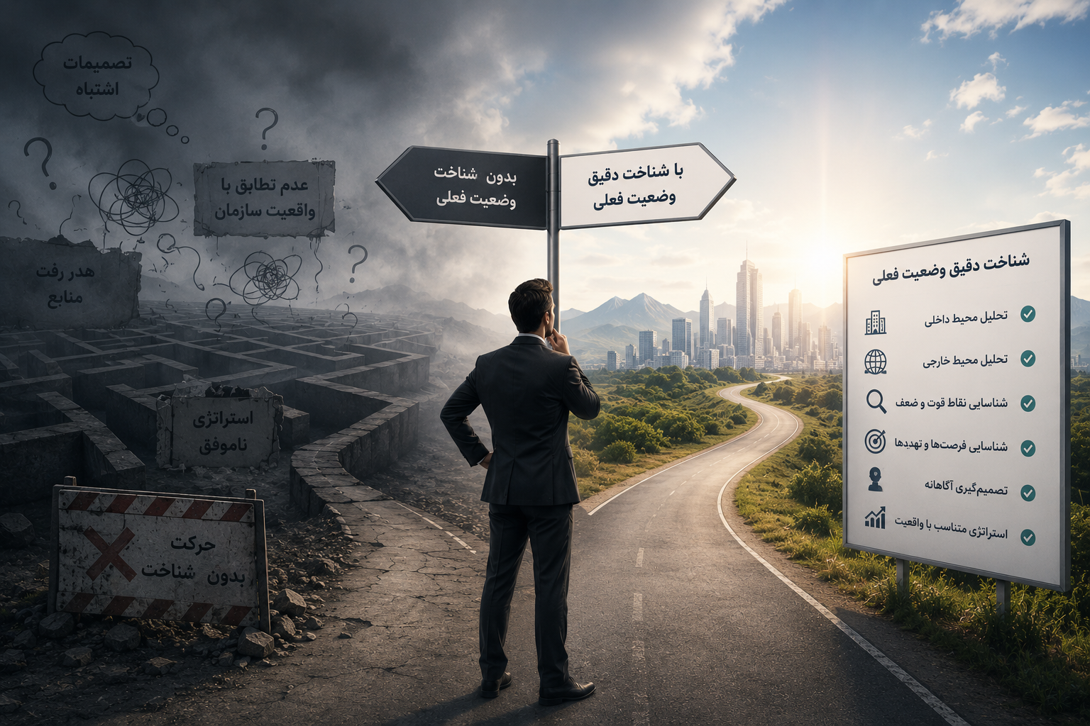 چرا قبل از تدوین استراتژی باید وضعیت فعلی سازمان را بشناسیم؟